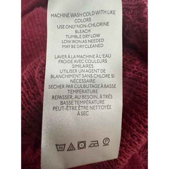 2/$30 We The Free Large Slouchy Rust Red Ribbed Knit Sweater - Picture 8 of 14